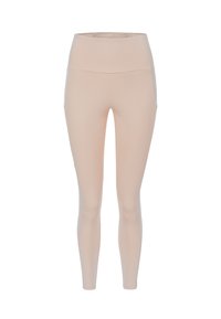 LIBRA POCKET - Leggings - beige