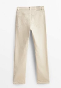 Massimo Dutti Pantalon classique - beige