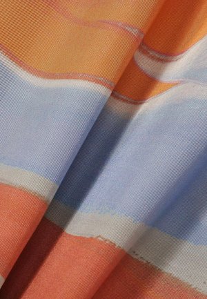 Reiss REGULAR FIT LAYLA SUNSET PRINT SLEEVELESS  - Maksikleit - coral