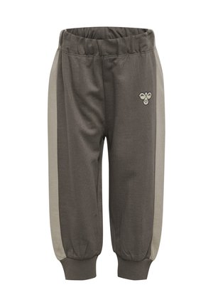 Hummel, HUMMEL HMLMINI LOOSE BLOCK ADJ WAIST PANTS UNISEX - Pantalon de survêtement - dark gull gray