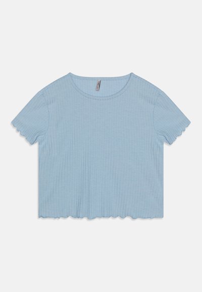 KOGNELLA S/S O-NECK TOP NOOS JRS - T-shirt basique - blue