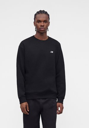 New Balance SPORT ESSENTIALS CREW UNISEX - Суитшърт с качулка - black