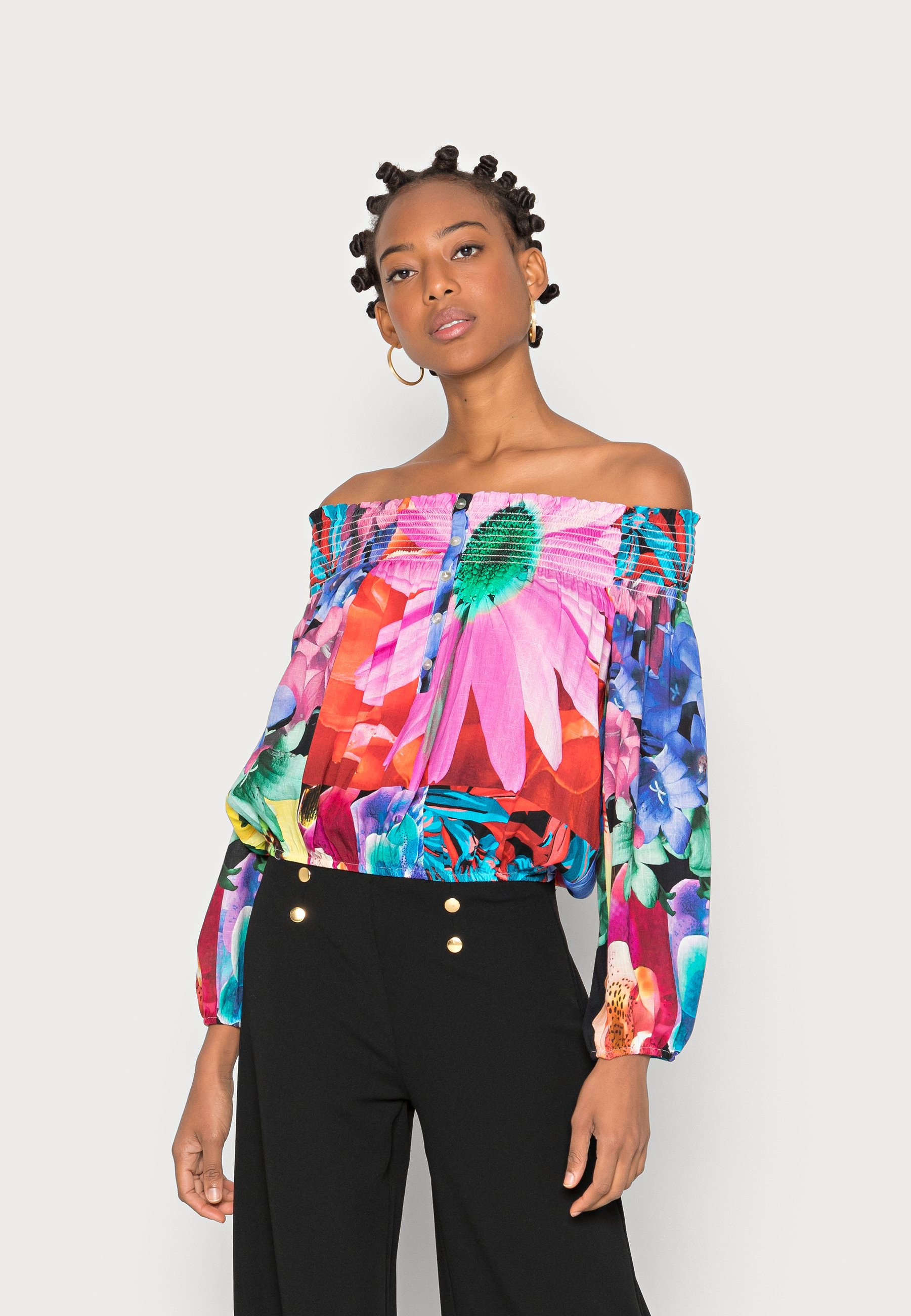 Desigual BLUS TRAVIS DESIGNED BY M. CHRISTIAN LACROIX - Blusa - tutti  fruti/multicolor - Zalando.es