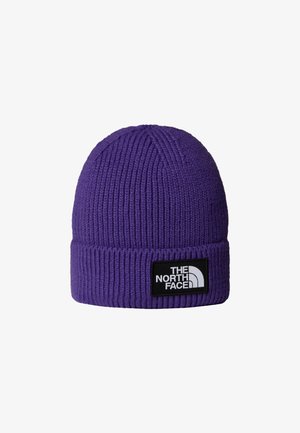The North Face LOGO BOX CUFFED BEANIE UNISEX - Gorro - peak purple