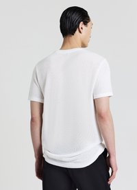 Calliope GIROCOLLO - T-shirt basic - bianco lana