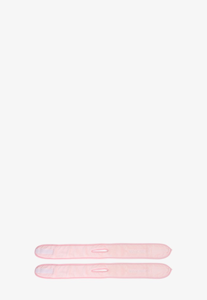 Brushworks BRUSHWORKS MICROFIBRE HEADBAND DUO - Haarset - pink