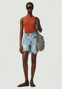 AllSaints RINA TANK - Topper - burnt brick red