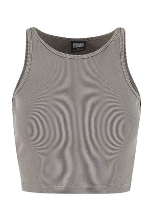 Urban Classics CROPPED - Top - steelgrey