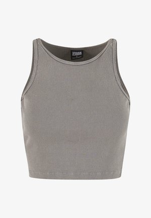 Urban Classics CROPPED - Top - steelgrey