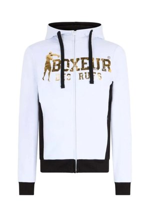 Boxeur Des Rues, BOXEUR DES RUES SWEATJACKE HOODED FULL ZIP - Sweat zippé - weiss