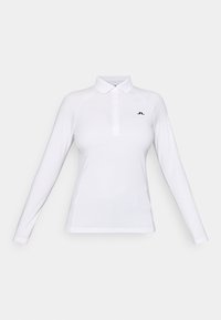 FLOR LONG SLEEVE - Poloshirt - white