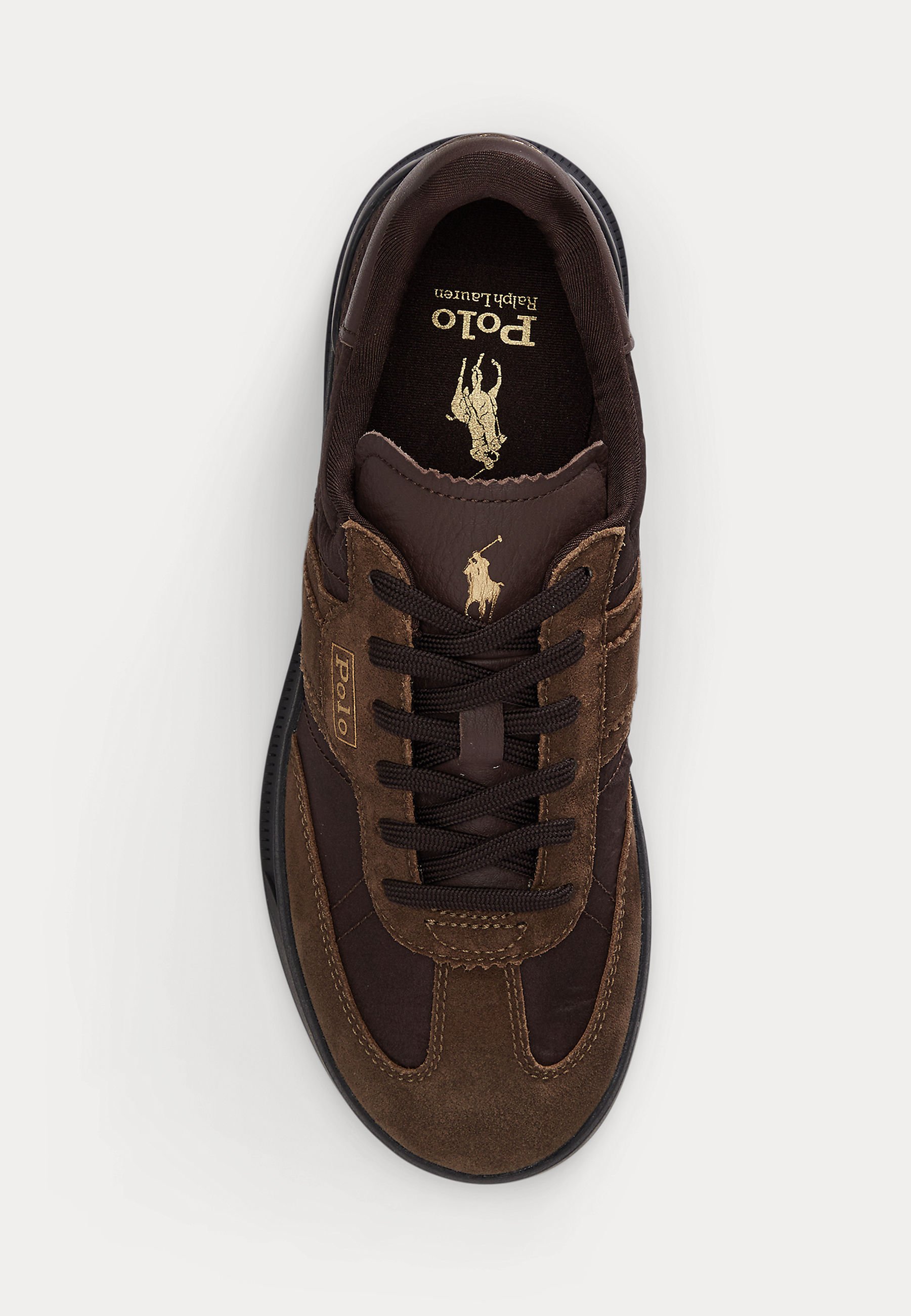 Polo Ralph Lauren AERA - Trainers - dark brown - Zalando.co.uk