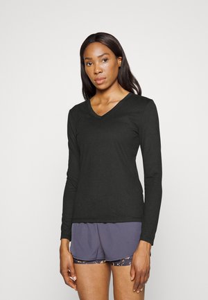 ONPATHLEISURE TEE - Long sleeved top - black