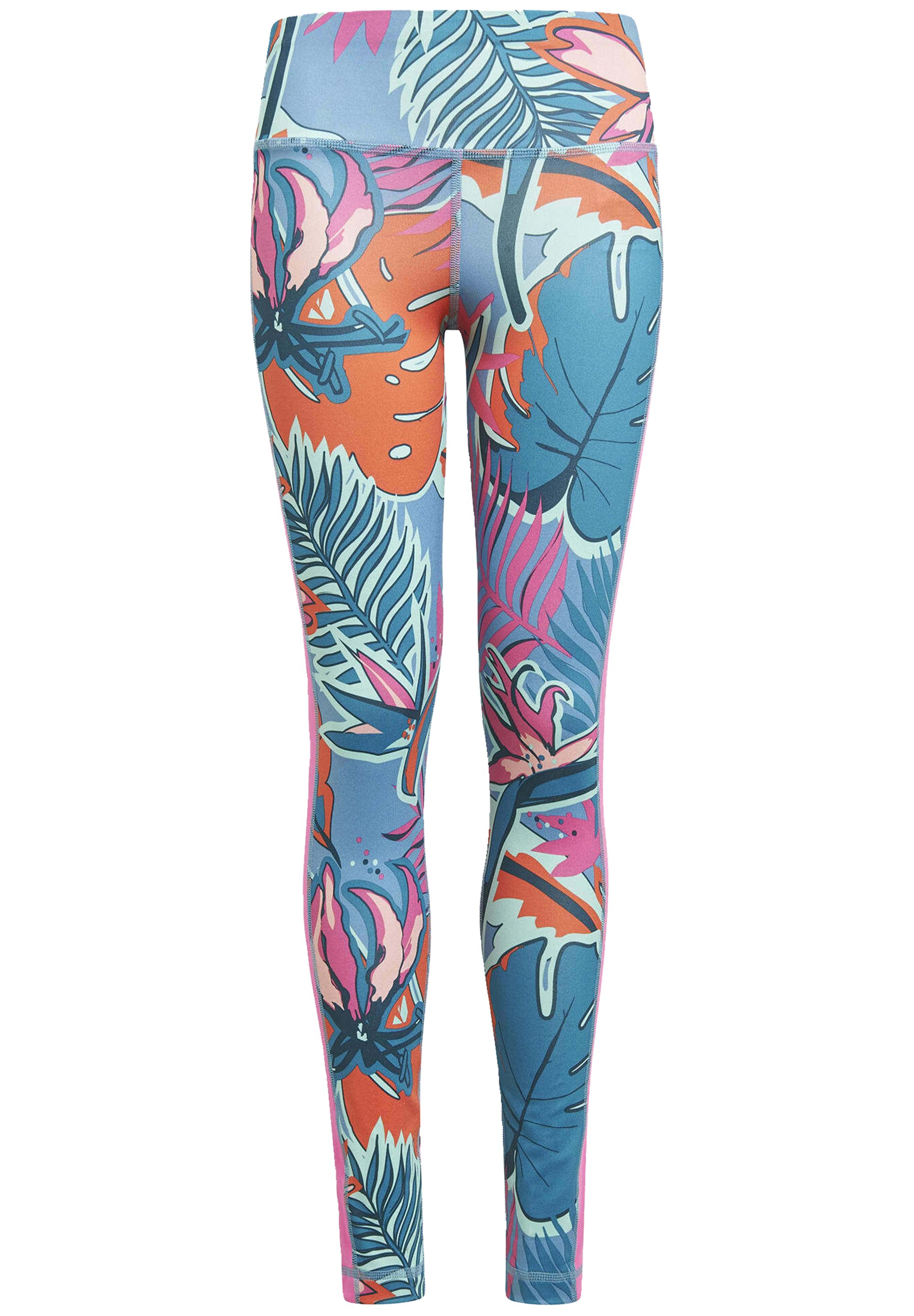adidas Performance AEROREADY ALLOVER PRINT LEGGINGS - Leggings - white -  Zalando.co.uk