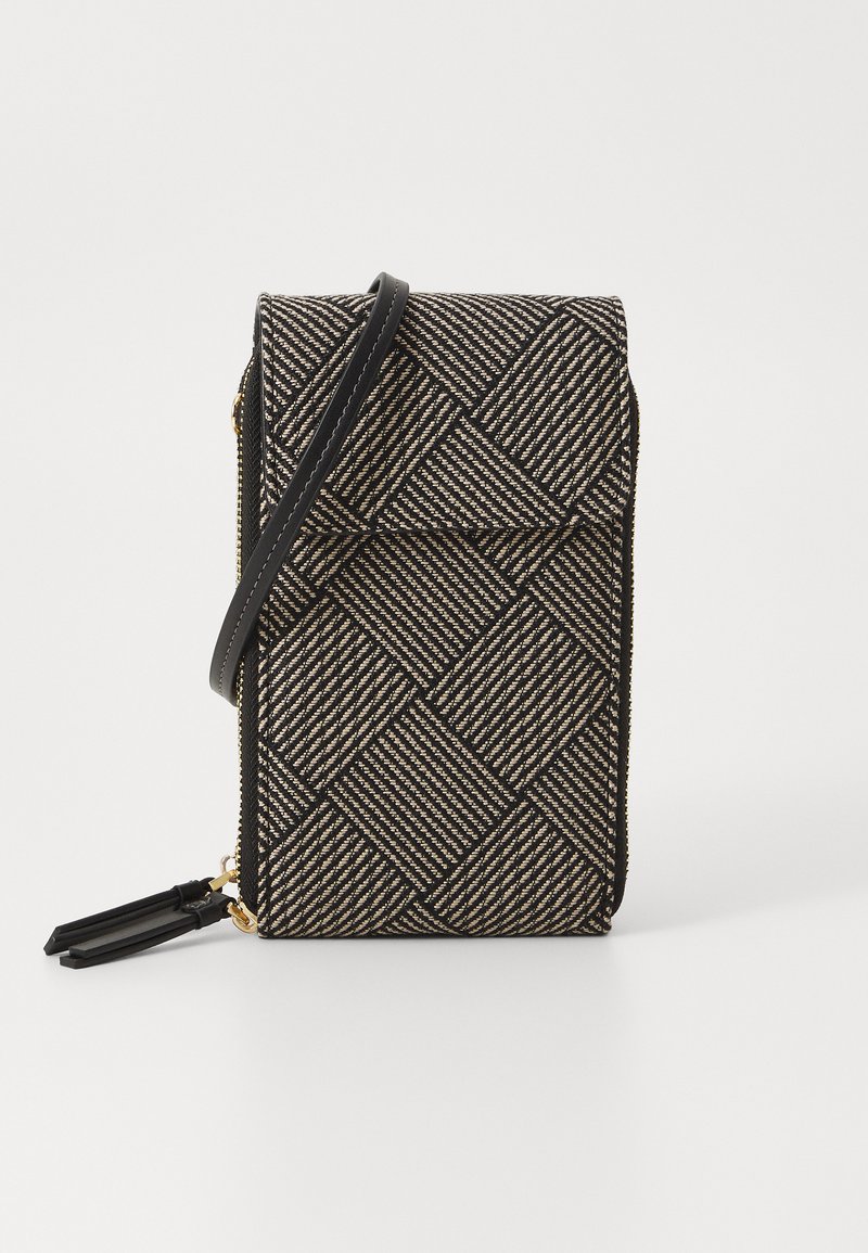 PARFOIS PHONE HOLDER BROOKE - Keresztpántos táska - black