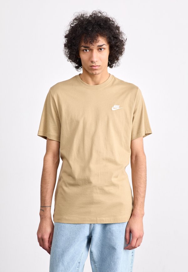 CLUB TEE - Basic T-shirt - parachute beige