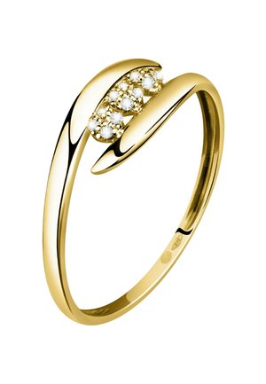 Ring - gelbgold-coloured