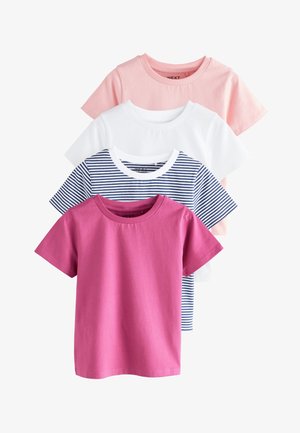 Next, 4 PACK - T-shirts print - pink