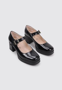 Sandra Fontán RIGA - Zapatos de plataforma - black