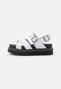 VOSS - Platform sandals - white hydro