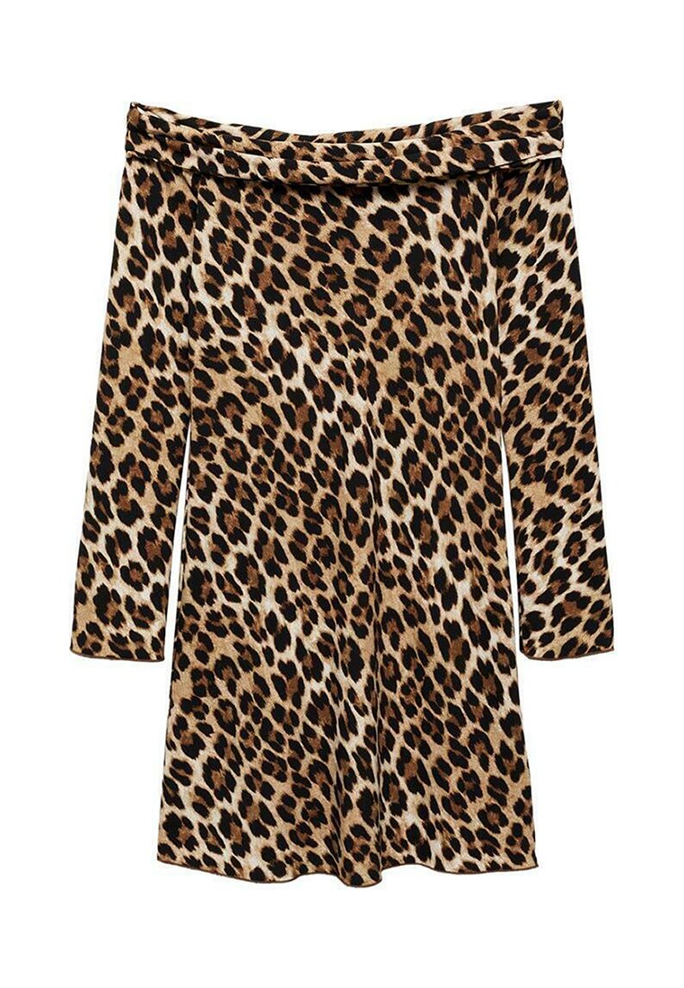 Mango Jurk bruin