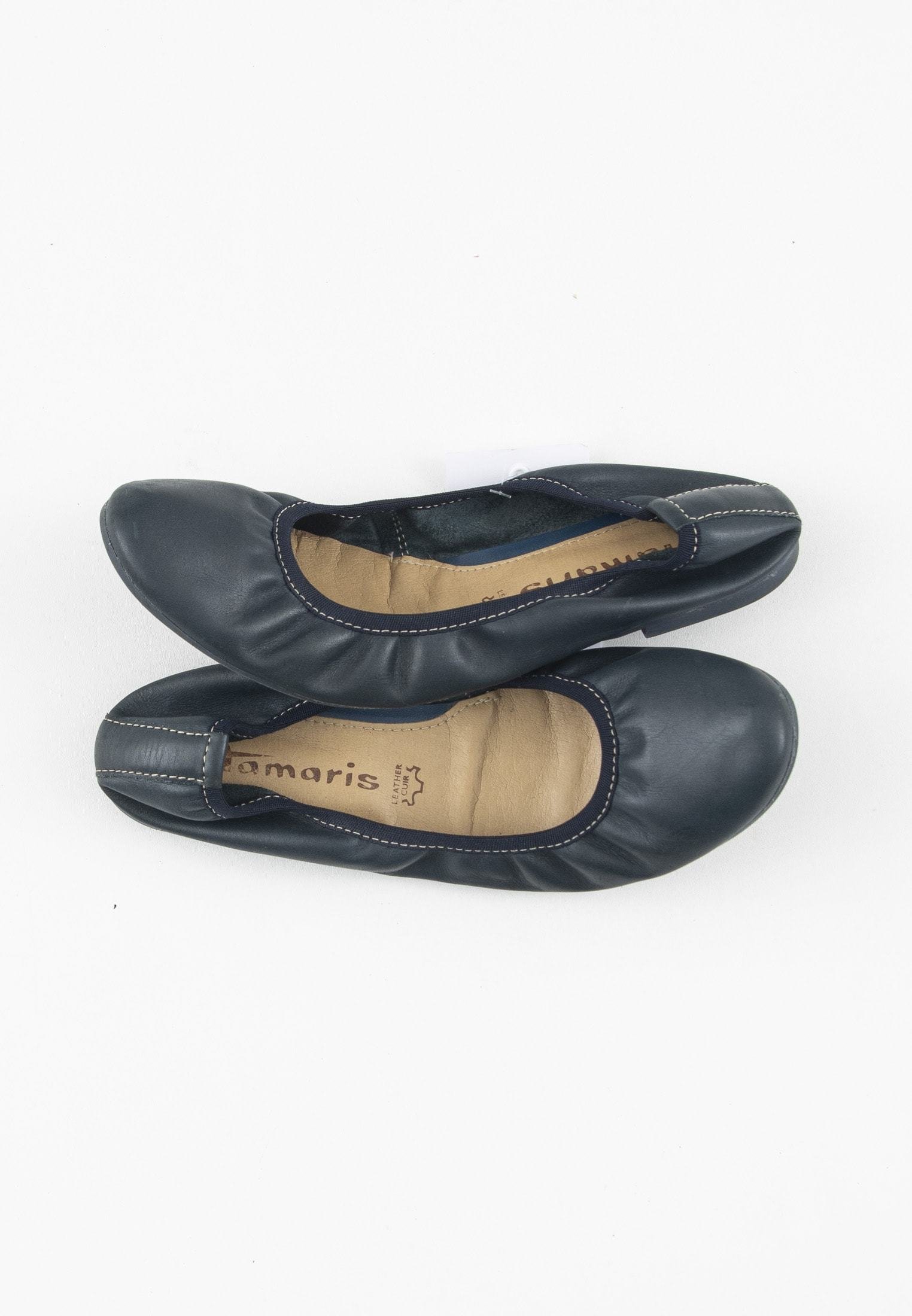 Tamaris Ballerina's - blue/Blauw - Zalando.nl