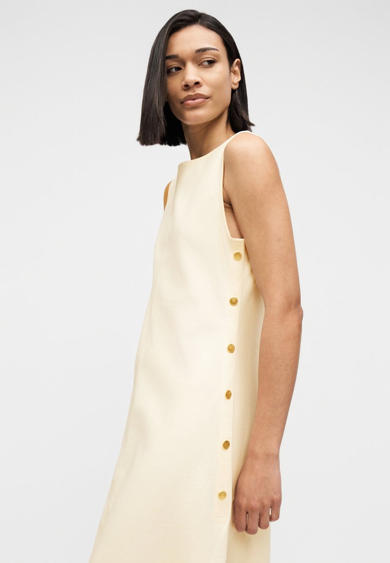 tommy hilfiger gold dress Tommy Hilfiger Women's Foil-Printed Cap-Sleeve Dress