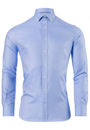 TAILLIERT BÜGELFREI SOFT OXFORD - Shirt - hellblau