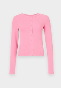 JXFIFI RIB CARDIGAN  - Cardigan - morning glory