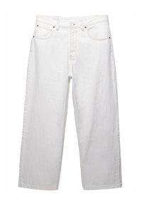 TEXTURED - Jeans Relaxed Fit - white