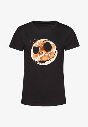Disney NIGHTMARE BEFORE CHRISTMAS PAPER HALLOWEEN - T-shirt imprimé - black