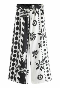 Next WIDE LEG WITH - Bukser - monochrome