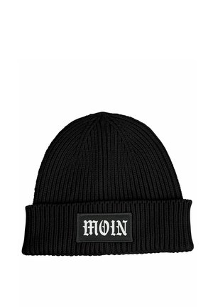 MIT PATCH MOIN NORDISCH UMSCHLAG - Beanie - schwarz