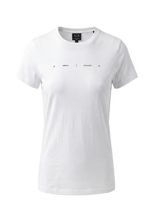 Armani Exchange, T-SHIRT - Camiseta básica - bianco