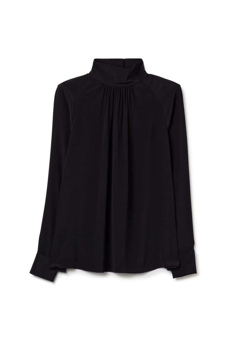 Stefanel Blouse zwart Stefanel Blouse zwart