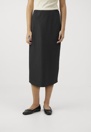 AGNETA SKIRT - Jupe crayon - black