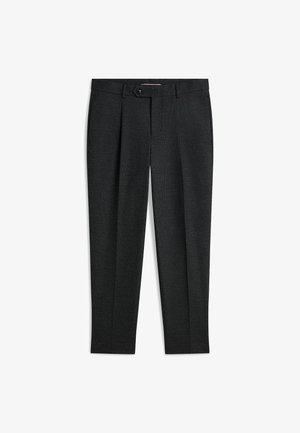 Tommy Hilfiger, NY SMALL PATTERN DRESS PANTS - Pantaloni eleganti - dark grey heather