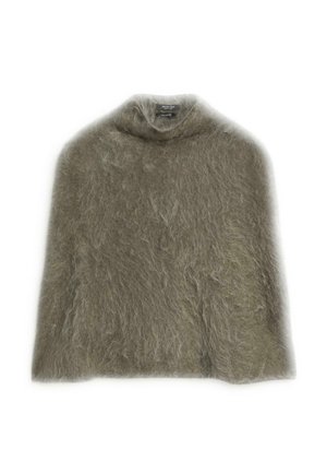 Pullover - mottled dark green