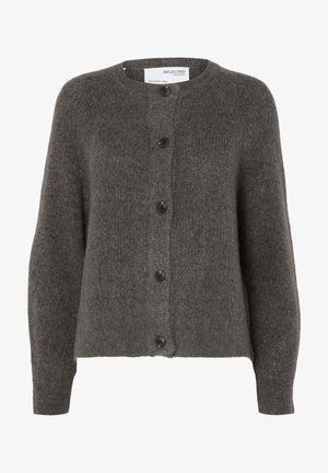 Selected, Chaqueta de punto - medium grey melange