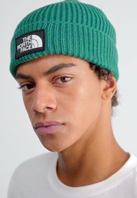 The North Face TNF LOGO BOX CUFFED  - Gorro - evergreen