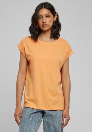 EXTENDED SHOULDER - T-shirt - bas - papaya