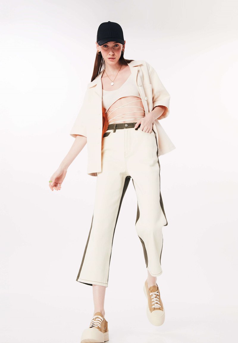 Damen Leichte Jacken | Twist Leichte Jacke cream/hellgelb - SC58687 Damen Leichte Jacken | Twist Leichte Jacke cream/hellgelb - SC58687