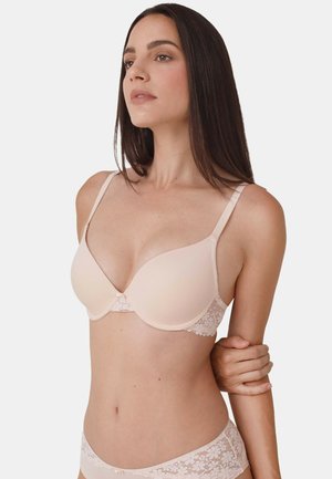 GREAT DECORATION - Bügel BH - powder peach