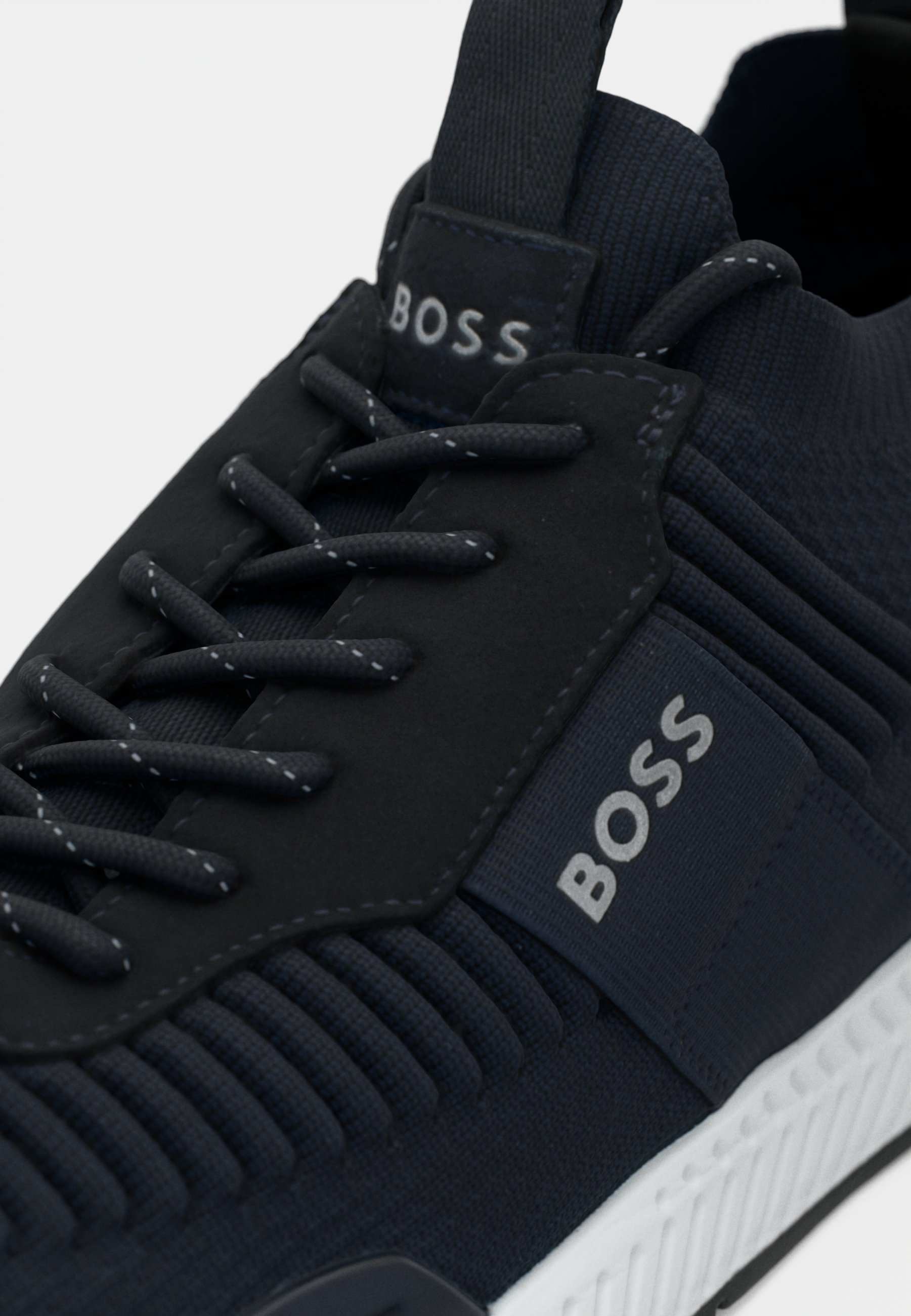 BOSS TITANIUM RUNN - Sneakers low - dark blue one/bleumarin