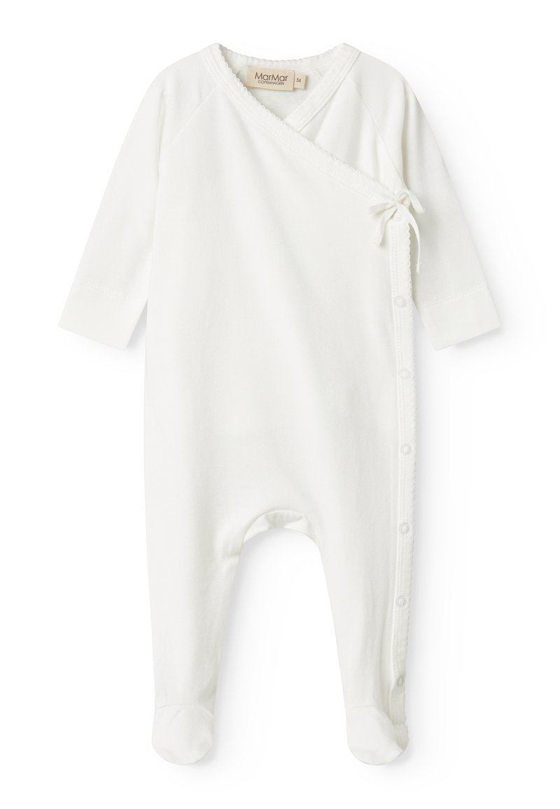 MarMar Copenhagen RUBETTA UNISEX - Sleep suit - gentle white/white ...