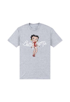 Henry Tiger, BETTY BOOP - VINTAGE PIN-UP LOGO - T-shirt imprimé - oxford grey