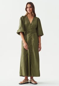 CALLI RAVENNA MIDI  - Maksikleit - khaki