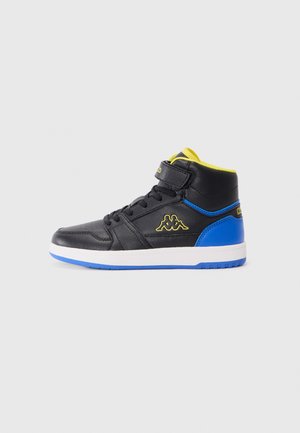 RERNAL UNISEX - Sneakers hoog - black/yellow