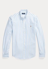 SLIM FIT STRIPED OXFORD SHIRT - Camisa - blue/white