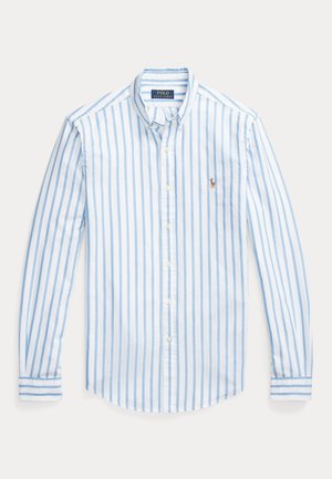 SLIM FIT STRIPED OXFORD SHIRT - Camisa - blue/white